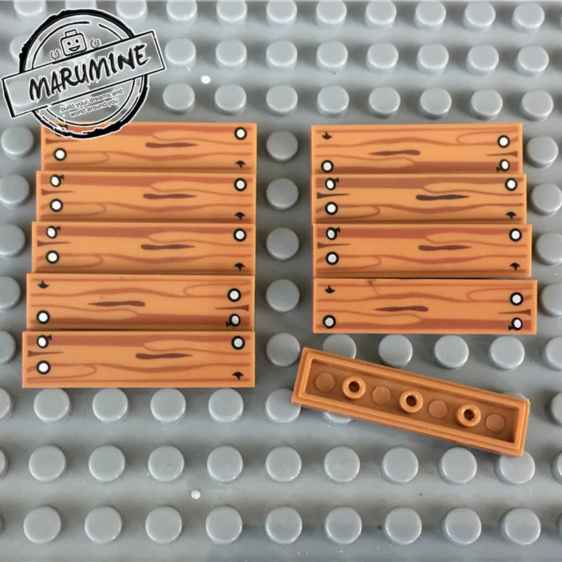 MARUMINE 1x4 плитки блоки пластин 100 шт доска пол MOC классические Строительные кирпичи игрушки город части 10638 совместимы с основными брендами