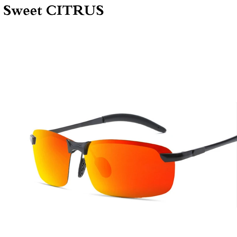 Sweet CITRUS Polarized Men's Yellow Sunglasses Driving HD Night Vision