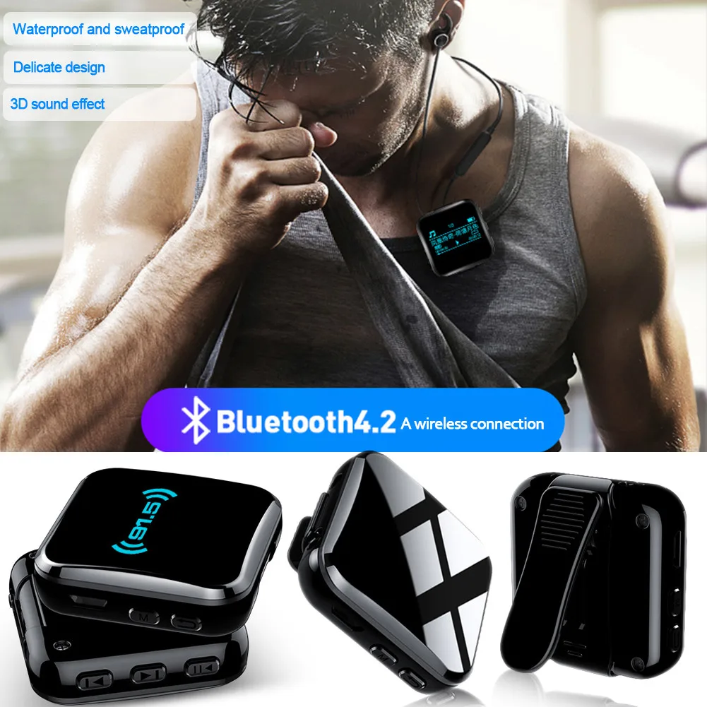 M7 Bluetooth DSD звук MP3 спорт HIFI аудио FM радио без потерь музыка мини студентов громкий динамик ультра-тонкий Walkman плеер