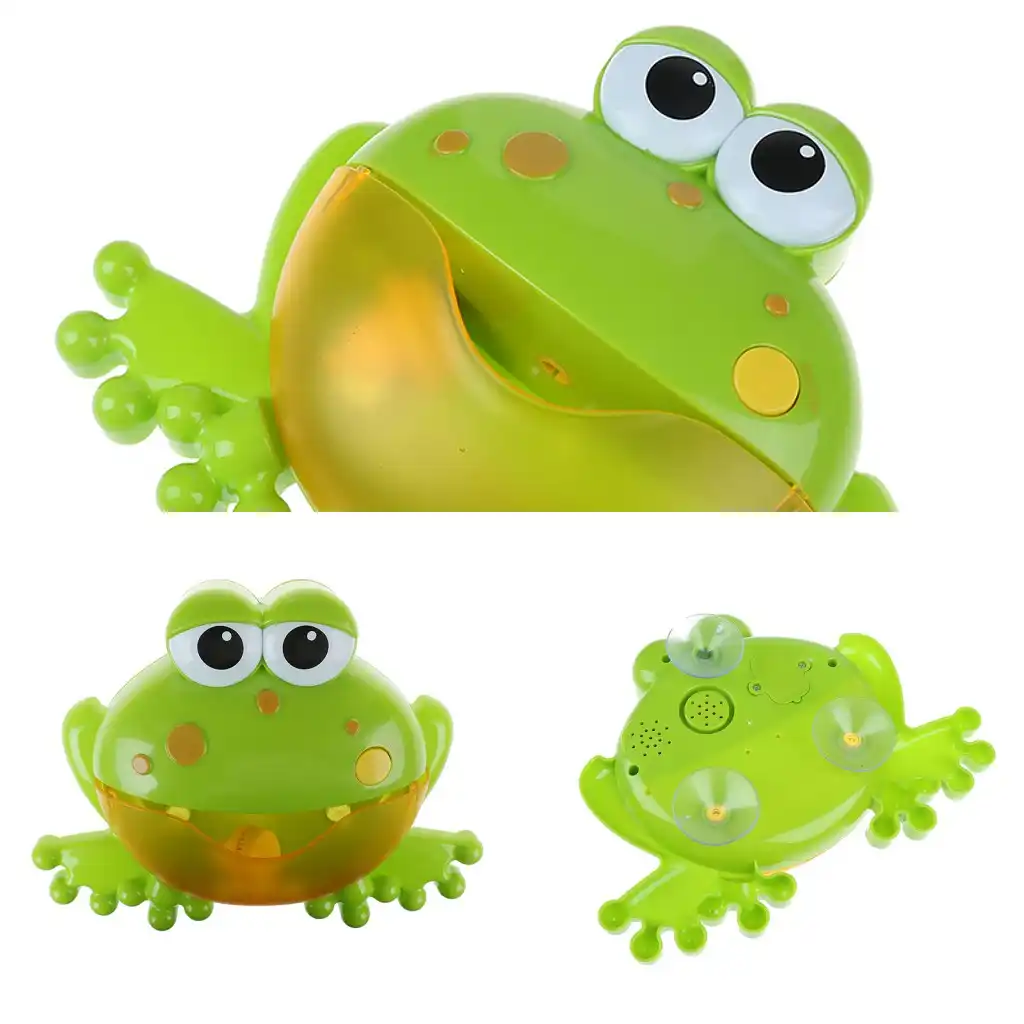 frog bath bubble machine