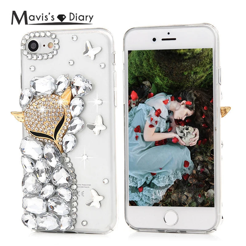 3D Rhinestone Diamond Case For Samsung Galaxy S7 S6 Edge Plus Note 5 iPhone 7 6 6S Luxury Bling Handmade Phone Cover |