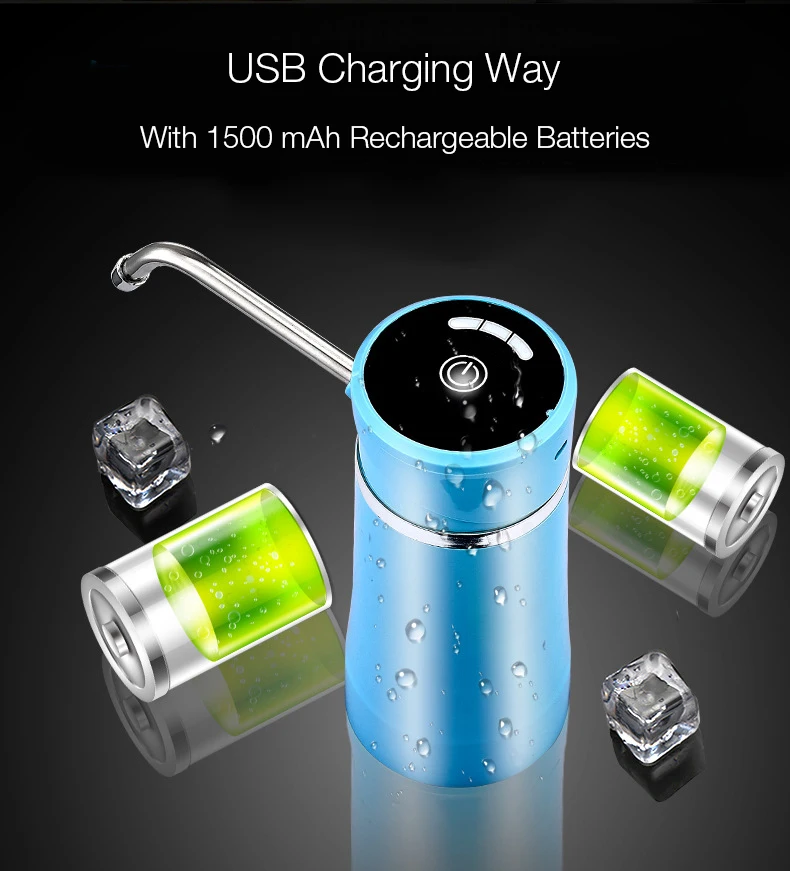 Электронный usb зарядный диспенсер для воды автоматический баррелед минеральная вода Насосное устройство