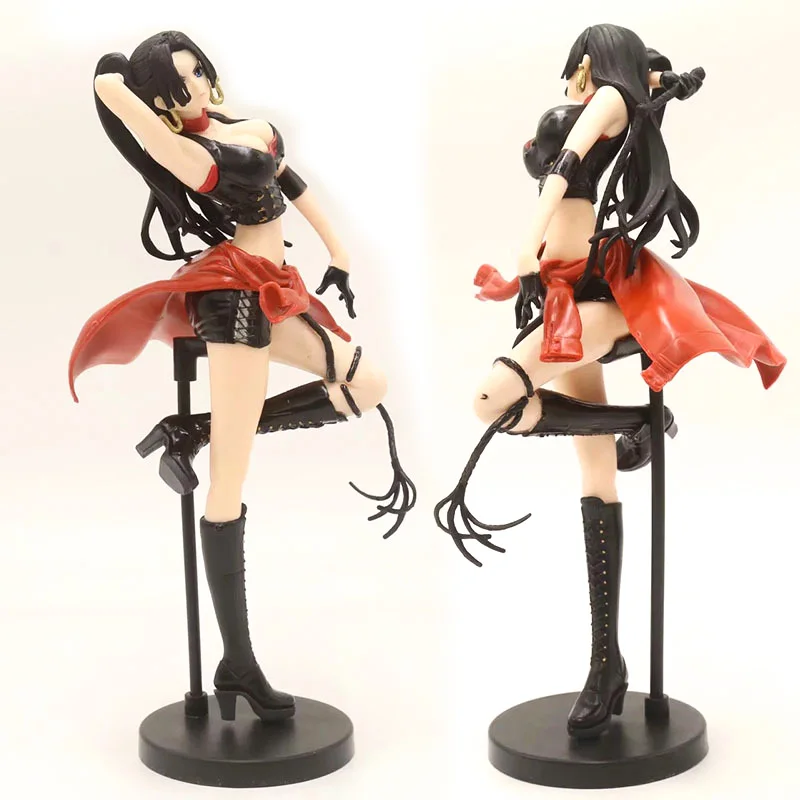 Sexy Doll Girl Model Toys Boy Gifts One Piece Boa Hancock Leather Whip Action Figure Toy