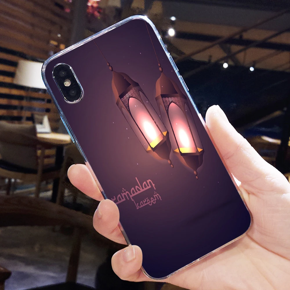 Чехол CASEIER Ramadan для iPhone X 7 8 6 6S Plus чехол с рисунком Луны XR XS MAX 5 5C 5S SE 4S