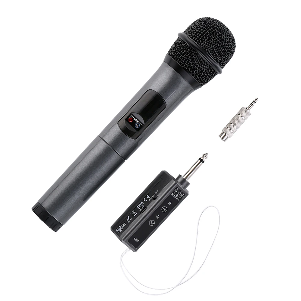 Portable Wireless Bluetooth Condenser Microphone Handheld Karaoke Mic