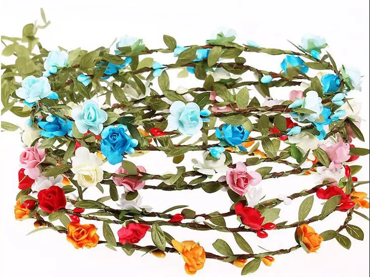 Wholesale 500pcs Bohemian Style Wreath Flower Crown Wedding Garland