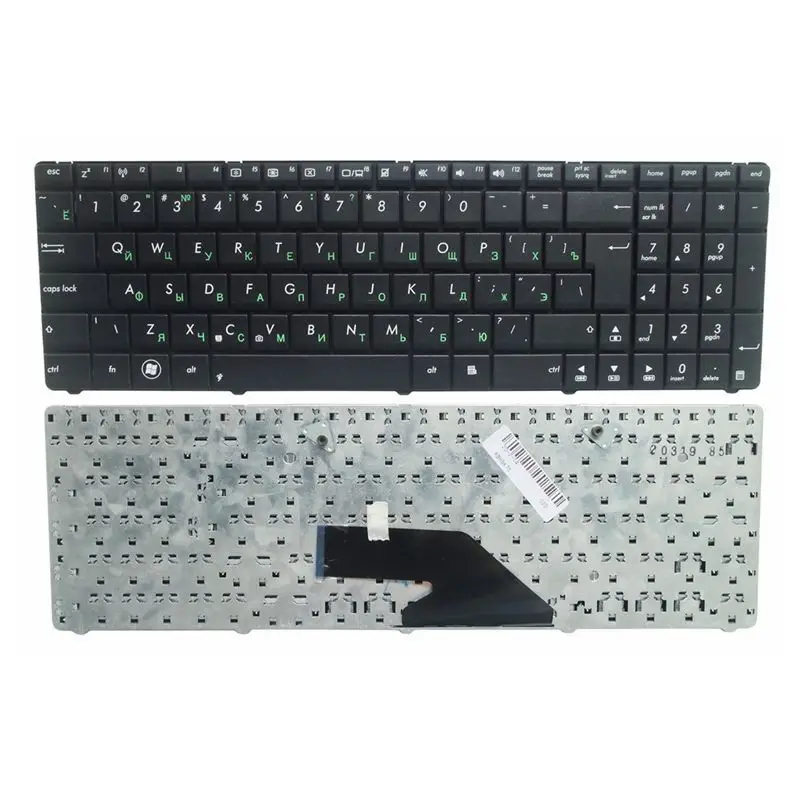  RU New FOR ASUS K75 K75D K75DE K75A K75V K75VJ K75WM black Laptop Keyboard Russian