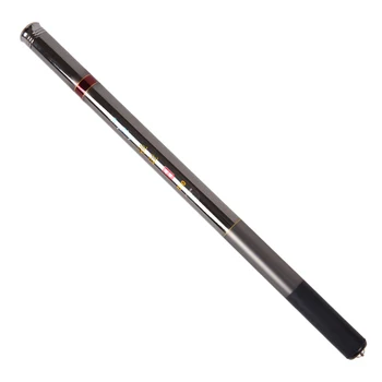 

5.4m / 17.72ft Carbon Fiber Portable Telescopic Fishing Rod Ultralight Mini Pole Travel Fishing Tackle