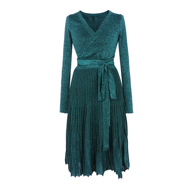 2017 new winter knitted dress (6)