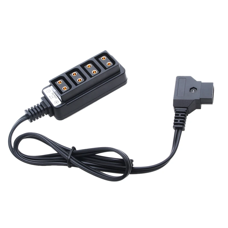 

Male D-Tap B Type Power Dtap Tap To 4 Female P-Tap Ptap Hub Adapter Electric Splitter For Photography Power Accessories