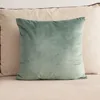 Soft Light Green Velvet Cushion Cover Aqua Green Pillow Case Chair/Bed/Sofa Pillow Cover Home Decorative Pillow Without Stuffing ► Photo 2/4