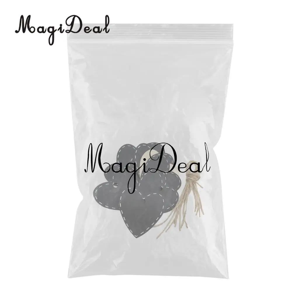 10pcs Mini Chalkboard Place Cards Hanging Blackboard Single Sided Chalkboard Wedding Party Table Number Place Tag Love Heart