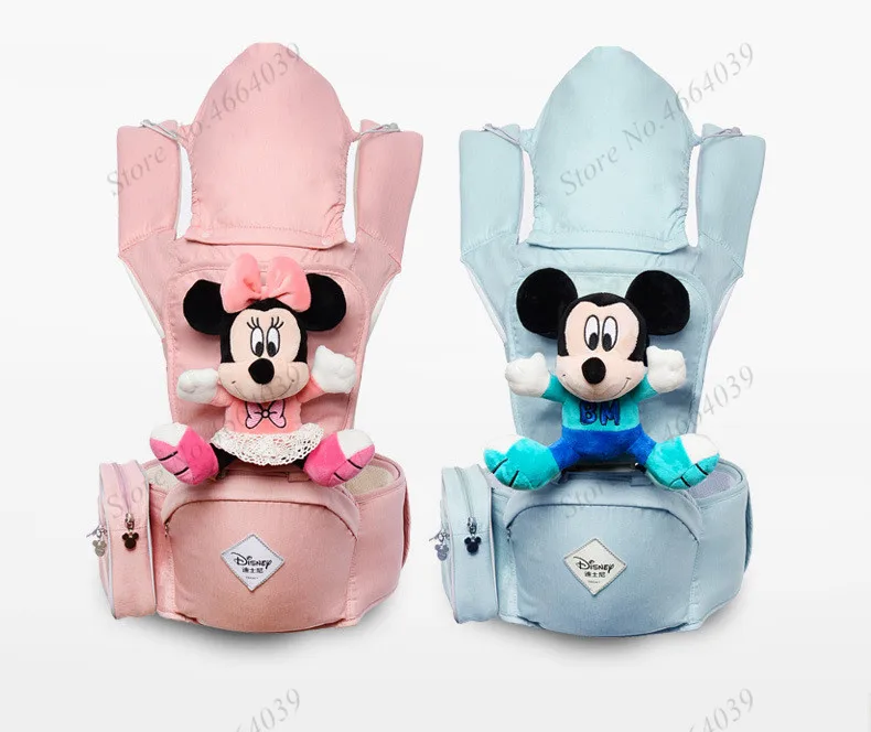 Disney Эргономичные рюкзаки-кенгуру с «кукольным Слинг Рюкзак С сидением для Обёрточная бумага слинг-кенгуру для малышей держатель ремня для детей