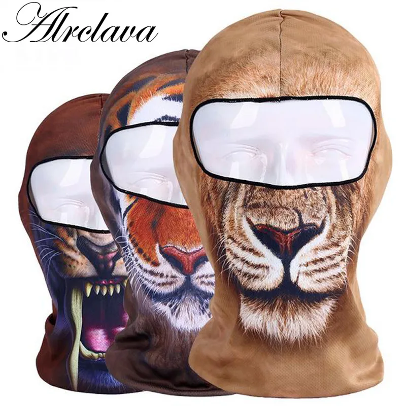 

3D Animal Balaclava Motorcycle Cycling Face Mask HeadScarf Helmet Inside Cap Windproof Paintball Snowboard Mask