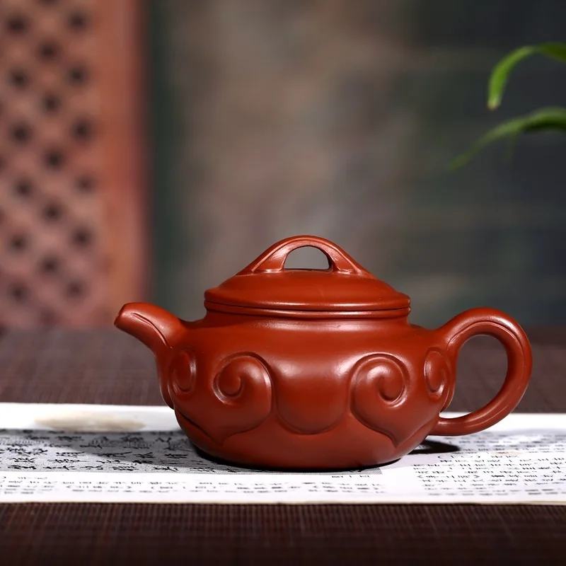 Глиняный горшок подлинный ручной Исин чайник Шахта Dahongpao античный интерьер Чжан чайник чай с фабрики