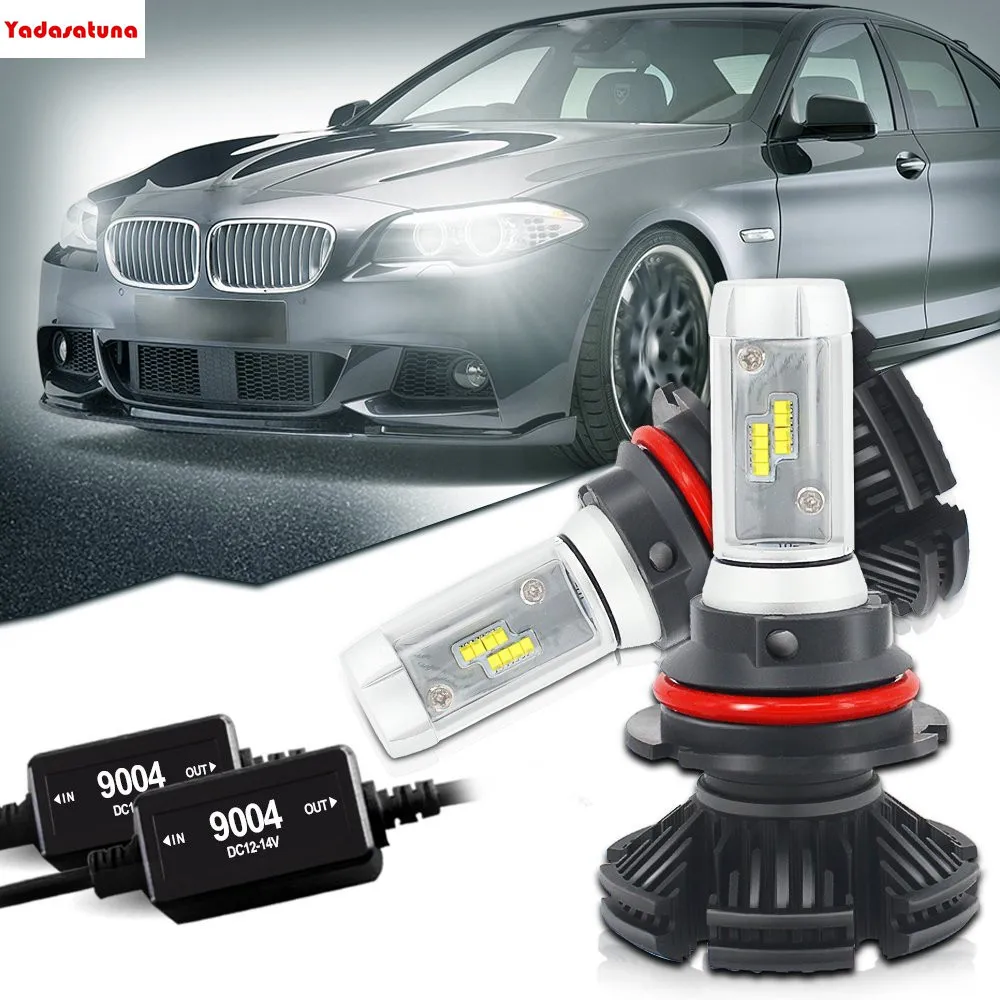 55W 9004 HB1 LED Headlight Conversion Kit All in One Headlamp Headlight