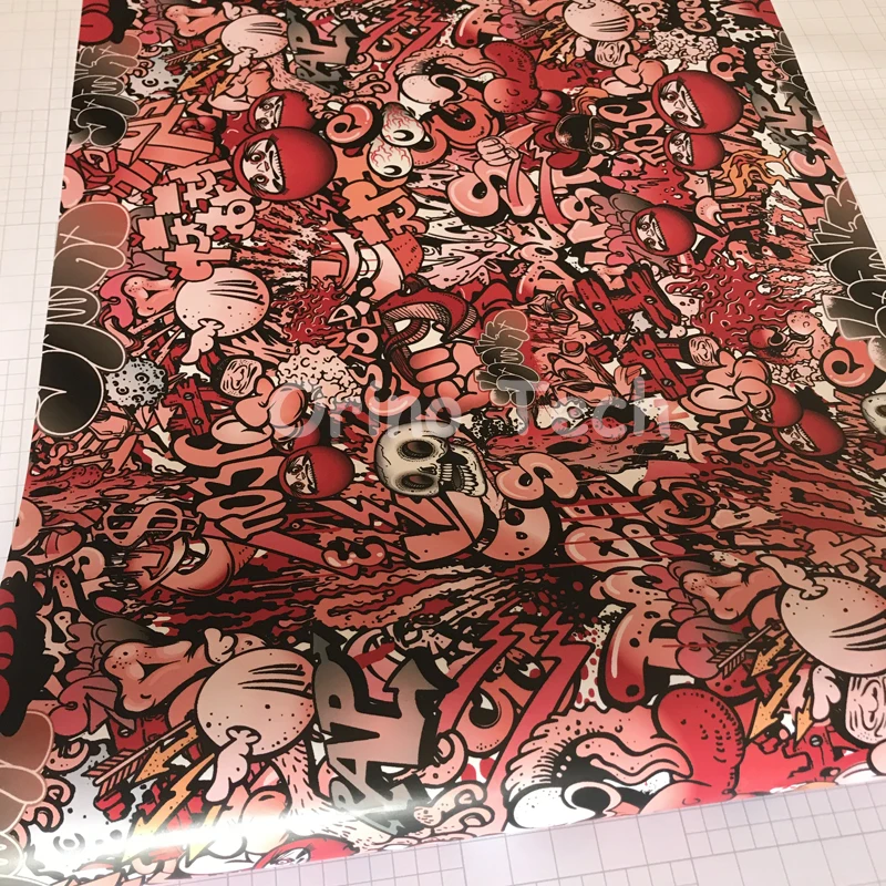 Sticker Bomb Vinyl Film Wrap-7
