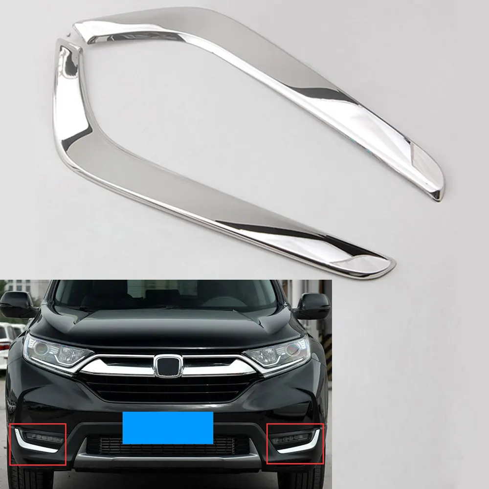 8pcs Chrome Stainless Steel Car Body Side Door Moulding Cover Trim for 2017-2018 Honda CRV Car Exterior Accessories Stylilng