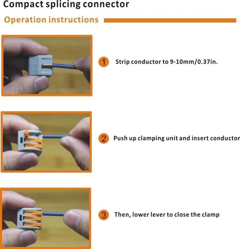 operation instructions