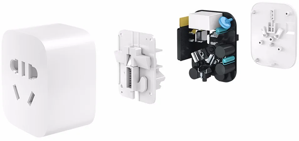 Новинка 2018 оригинальная умная розетка Xiaomi с интеллектуальной вилкой зарядное