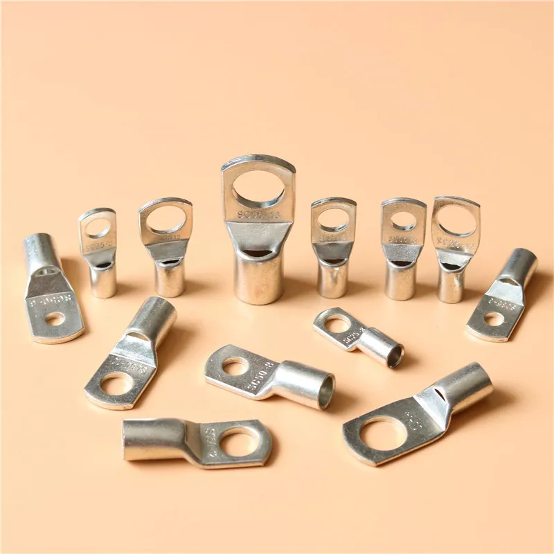 10 x Crimp or Solder Battery Lug Terminals for a 16mm Cable with 10mm