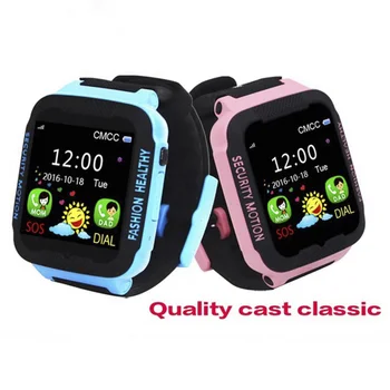 

Fashion Children Smart Watch LBS Waterproof Kids SmartWatch Voice intercom Touch Screen Baby Wristwatch for Apple Android Phone