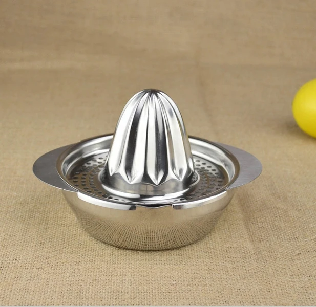High Quality Simple Stainless Steel Lemon Juicer Set Creative Fruits