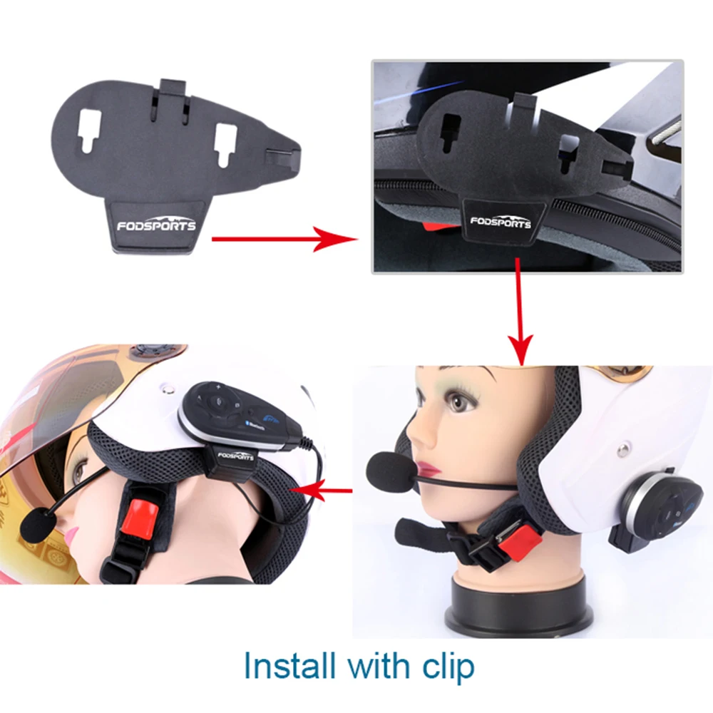 V5 motorcycle bluetooth intercom headset (3)