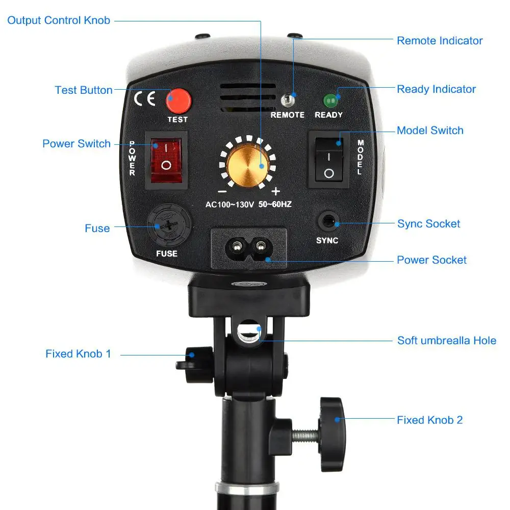 GODOX K-150A K-180A портативная мини студийная вспышка маленькая фотография 110 В/220 В