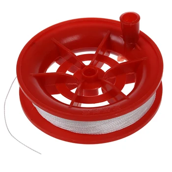 

100M Twisted String Line Red Wheel Kite Reel Winder