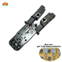HQ export Multifunction Combo cable Tester telephone line RJ11 RJ45 Multi-modular Crimping pliers Removable Network Gerny