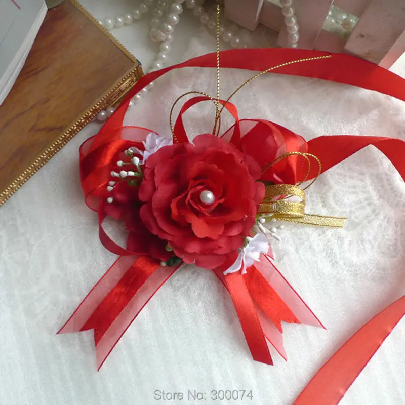 Red Wedding Decoratino flowers