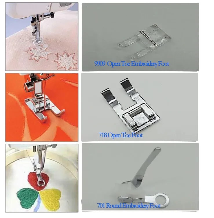 42 шт. вязальная игла домашняя швейная машина оплетка слепой стежок Штопальная прижимная лапка набор для Brother Singer Janom