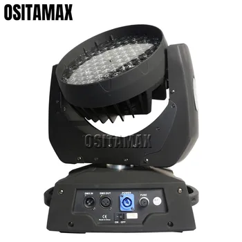 

108x3w dmx led wash rgbw moving head light with powercon dj wash effect prefessional lighting
