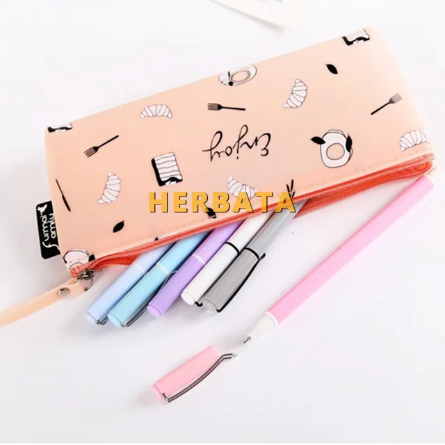 Buy Pencil Case Silica Gel Cute School Supplies Bts Stationery Gift School  Cute Pencil Box Pencilcase Pencil Bag Children School Bag from Yiwu Diren  Commodity Co., Ltd., China