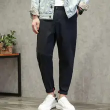 29-42 горячая Распродажа весна/осень мужские новые модные большие размеры свободные Легко Досуг Гарун брюки