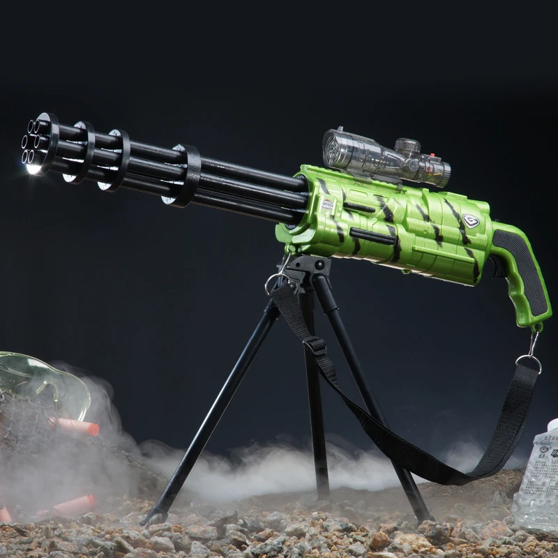 Gatlin Toy Gun Powerful Water Ball Gun Assembly With Power Long Range