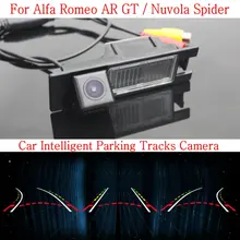 Автомобиль Интеллектуальные Парковка Треки Камеры ДЛЯ Alfa Romeo AR GT/Nuvola Паук 2003 ~ HD Резервного копирования Камера Заднего Вида/Камера Заднего вида