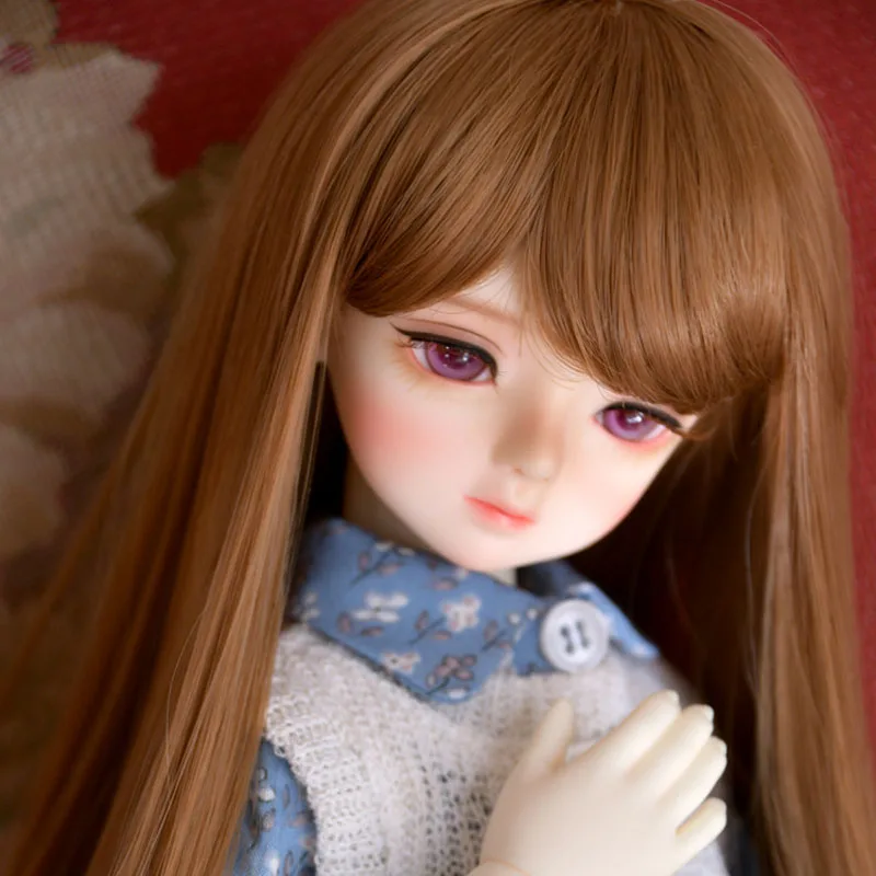 Новое поступление 1/4 BJD кукла SD модная модель HODOO резиновая с макияжем для девочки