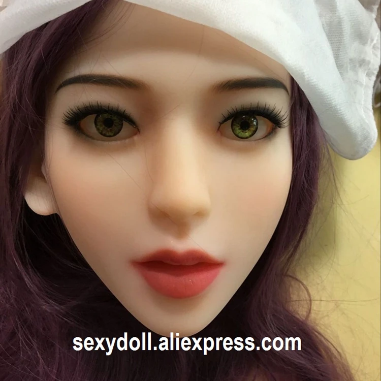 TPE silicone oral sex doll HEAD (7)
