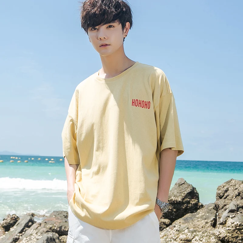 

2019 new easing printing short sleeve T-shirt in summer