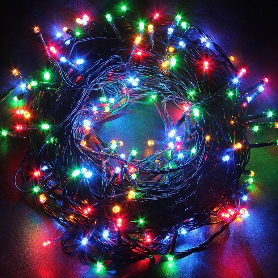 24V Safe Voltage Green Cable 10M 100 LED String lights Christmas Holiday Lights for Xmas Trees Party Wedding Events Decoration 24V Safe Voltage Green Cable 10M 100 LED String lights Christmas Holiday Lights for Xmas Trees Party Wedding Events Decoration