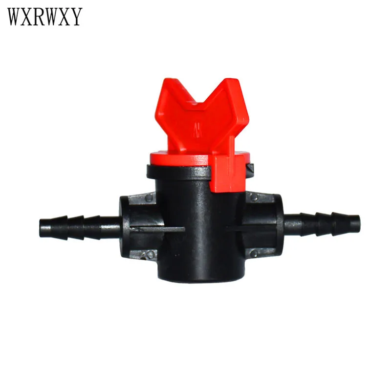 Wxrwxy 1/" водяной клапан Барб 4/7 кран оросительный клапан садовый 4/7 кран шланг соединитель капельного орошения фитинги 2 шт