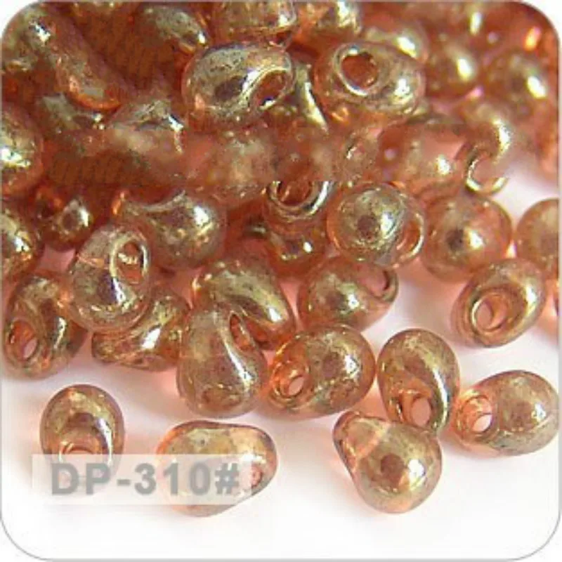 DP-310 Taidian 3.4mm Japanese Drop Seedbeads For Fashion Handwork Transparent Sapphire AB DP261