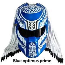 Capacete Personalizado  Predator Helmet Man Casco Moto