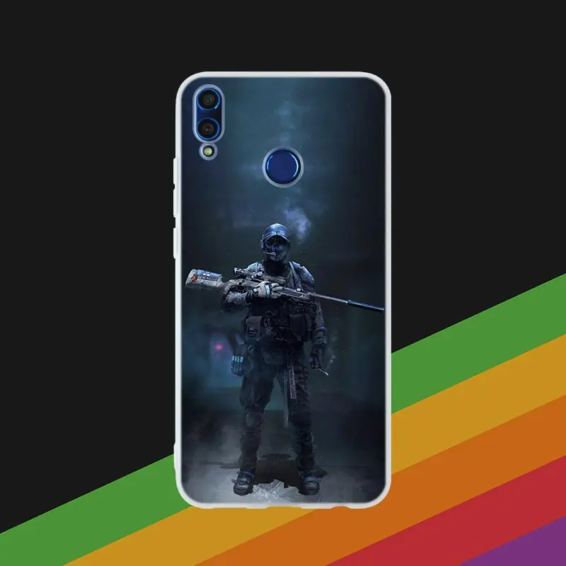 Silicone Cover Phone Case Counter Strike cs go Game For Huawei Honor 10i 20 Pro 9X Lite 8a 8x max 8c 7x 7a pro 6x V20 Paly Soft