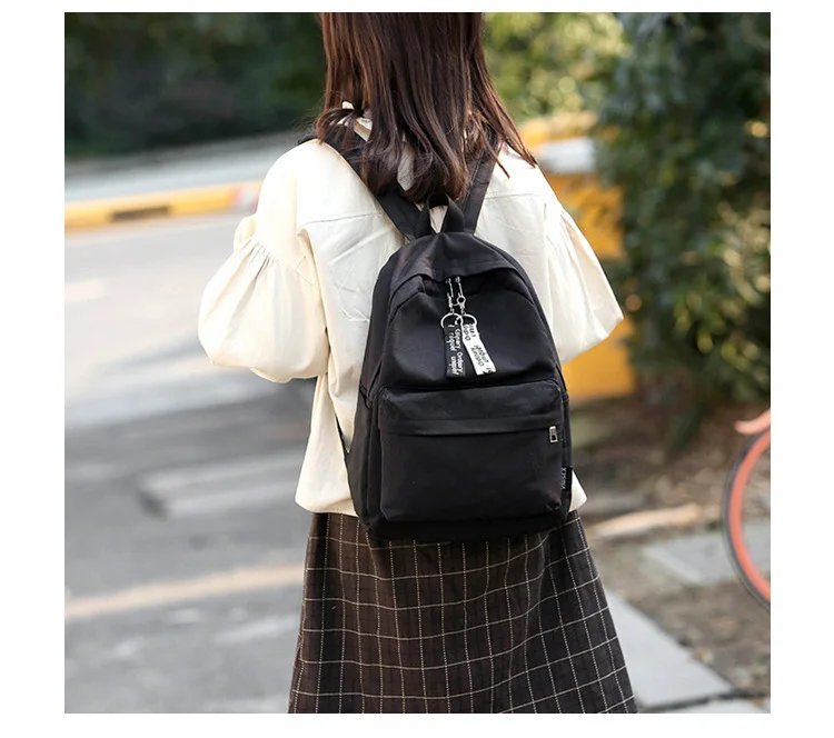 Модный однотонный женский рюкзак, школьная сумка для подростков, рюкзак Mochilas, женский рюкзак, рюкзак