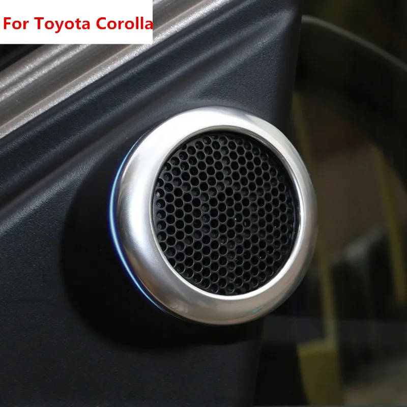 Для Toyota corolla E170 2014 2015 2016 2017ABS хромированное покрытие для внутренней боковой двери