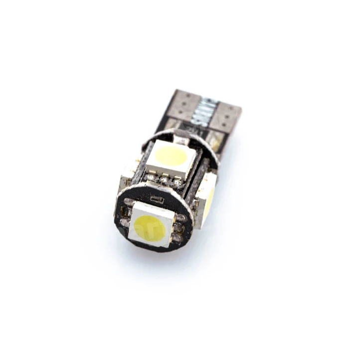 T10 501 194 168 W5W Canbus Нет ошибок 5050 LED 5 SMD Ice Blue Автомобильная боковая клиновидная