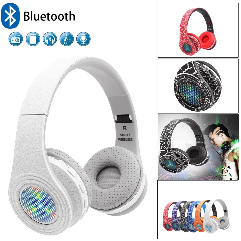 Беспроводные HiFi наушники с шумоподавлением Bluetooth 4 1 гарнитура Накладные